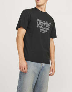 JACK&JONES JORBUSHWICK BOX TEE SS CREW NECK LN