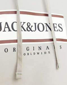 JACK&JONES JORFREDERIKSBERG BOX SWEAT HOOD SN