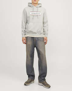 JACK&JONES JORFREDERIKSBERG BOX SWEAT HOOD SN