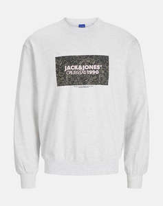 JACK&JONES JORBUSHWICK BOX SWEAT CREW NECK