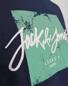 JACK&JONES JJTILEY TEE SS CREW NECK LN