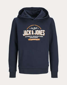 JACK&JONES JJELOGO SWEAT HOOD 2 COL 24/25 NOOS JNR