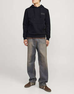 JACK&JONES HANORAC JJECORP LOGO SWEAT HOOD NOOS