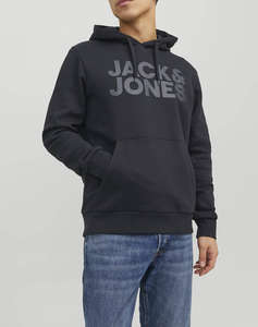 JACK&JONES HANORAC JJECORP LOGO SWEAT HOOD NOOS