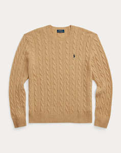 RALPH LAUREN CABLECNPP-PULLOVER