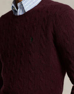 RALPH LAUREN CABLECNPP-PULLOVER