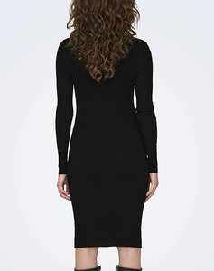 ONLY ONLLOUISA LS O-NECK DRESS CC KNT