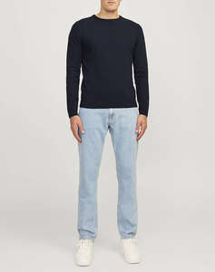 JACK&JONES JREBCALLUM KNIT CREW NECK NOOS