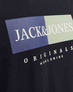 JACK&JONES JORFREDERIKSBERG BOX TEE SS C.N SN