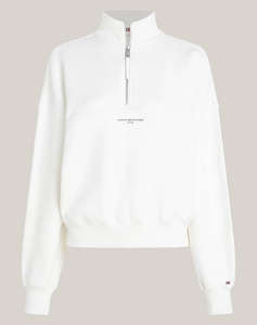 TOMMY HILFIGER REG MINI CORP 1/2 ZIP SWTSHRT