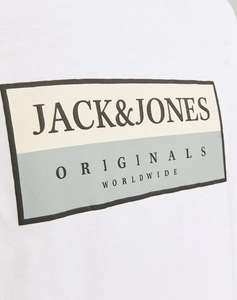 JACK&JONES JORFREDERIKSBERG BOX TEE SS C.N SN