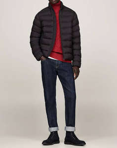 TOMMY HILFIGER MID WEIGHT STAND COLLAR JACKET