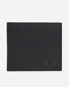 ARMANI EXCHANGE MANS BIFOLD W/COIN ( Dimensiuni: 11.5 x 10 x 2 cm)