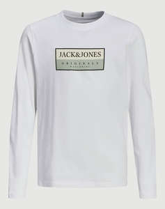 JACK&JONES JORFREDERIKSBERG BOX SCRIPT TEE LS JNR