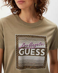 GUESS SS CN BOXY LOGO TEE BLUZA DE DAMA