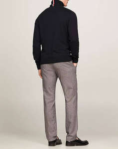 TOMMY HILFIGER PIMA ORG CTN CASHMERE ROLL NECK