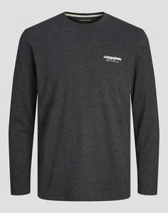 JACK&JONES JJALVIS TEE LS CREW NECK PLS