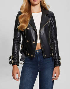 GUESS MYLA MOTO JACKET GEACA DE DAMA