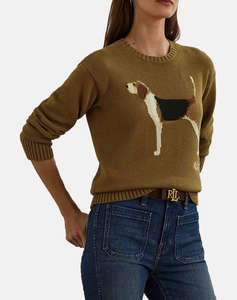 LAUREN RALPH LAUREN RIEDNEE-LONG SLEEVE-PULLOVER