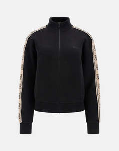 GUESS BRITNEY FULL ZIP SWE - RECYCLED PUNTO MILANO 300 HANORAC W