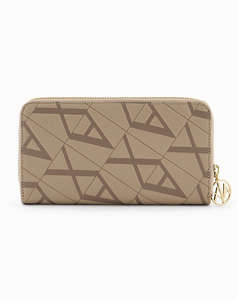 ARMANI EXCHANGE WOMANS WALLET ZIP A ( Dimensiuni: 10 x 20 x 2 cm)