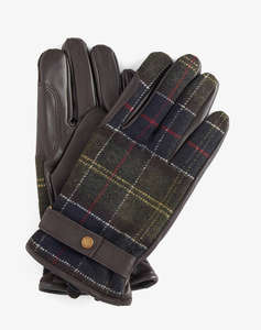 BARBOUR NEWBROUGH TARTAN GLOVES MANUSI