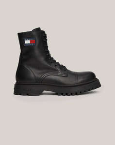 TOMMY HILFIGER TJM LACE UP MID BOOT SMOOTH