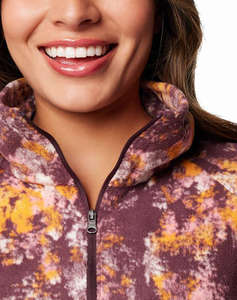 COLUMBIA Bluza de dama Glacial™ IV Print 1/2 Zip Fleece