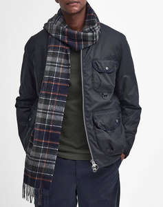 BARBOUR NEW CHECK TARTAN SCARF FULAR