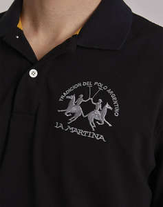 LA MARTINA BLUZA POLO ΜΜ MAN POLO L/S PIQUET STRETCH