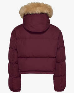 TOMMY JEANS TJW CRP ALASKA FAUX FUR HOOD