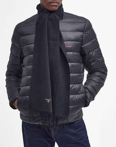 BARBOUR PLAIN LAMBSWOOL SCARF FULAR