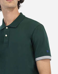 LA MARTINA BLUZA POLO KM MAN POLO BASIC PIQUET STRETCH