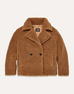 UGG Gertrude Short Teddy Coat