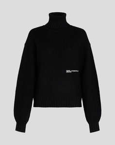 KARL LAGERFELD JEANS KLJ OVERSIZED ROLLNECK SWEATER