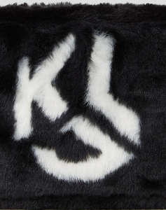 KARL LAGERFELD FUR LOGO CAMERA BAG ( Dimensiuni: 49 x 35 x 23 cm.)