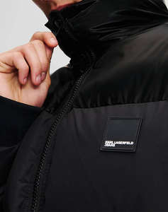 KARL LAGERFELD KLJ MIX MATERIAL PUFFER