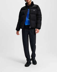 KARL LAGERFELD KLJ MIX MATERIAL PUFFER