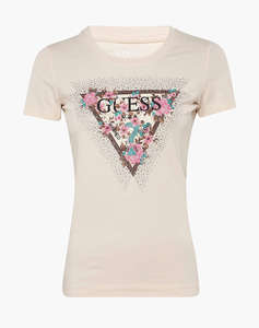 GUESS SS CN CHERRY FLOWER TEE BLUZA DE DAMA