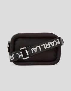 KARL LAGERFELD PUFFY CAMERA BAG ( Dimensiuni: 22 x 14.5 x 5 cm)