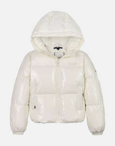 TOMMY HILFIGER NEW YORK GLOSSY PUFFER JACKET