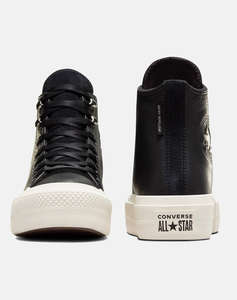 CONVERSE CHUCK TAYLOR ALL STAR LIFT PLATFORM WATER REPELLENT LEATHER