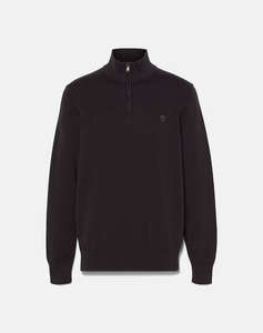 TIMBERLAND Cotton YD 1/4 Zip Sweater