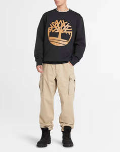 TIMBERLAND Tree Logo Crew Neck Sweatshirt