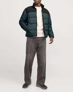 JACK&JONES JJMOON STAND COLLAR PUFFER