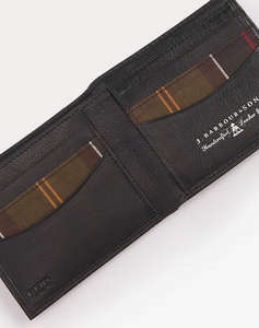 BARBOUR COLWELL LEATHER BILLFOLD WALLET PORTOFEL ( Dimensiuni: 11 x 9.5 cm)