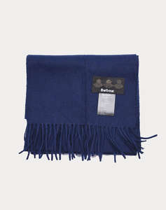 BARBOUR PLAIN LAMBSWOOL SCARF FULAR