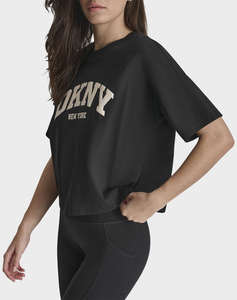 DKNY DP4T9945 LOGO BLUZA CU MANECA SCURTA DKNY