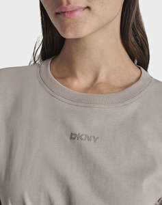 DKNY DP4T9994 LOGO BLUZA CU MANECA SCURTA DKNY