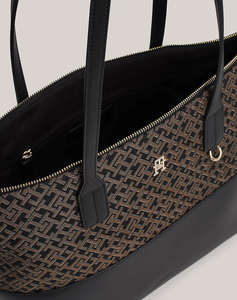 TOMMY HILFIGER TH JACQUARD TOTE ( Dimensiuni: 31.5 x 30 x 14 cm.)